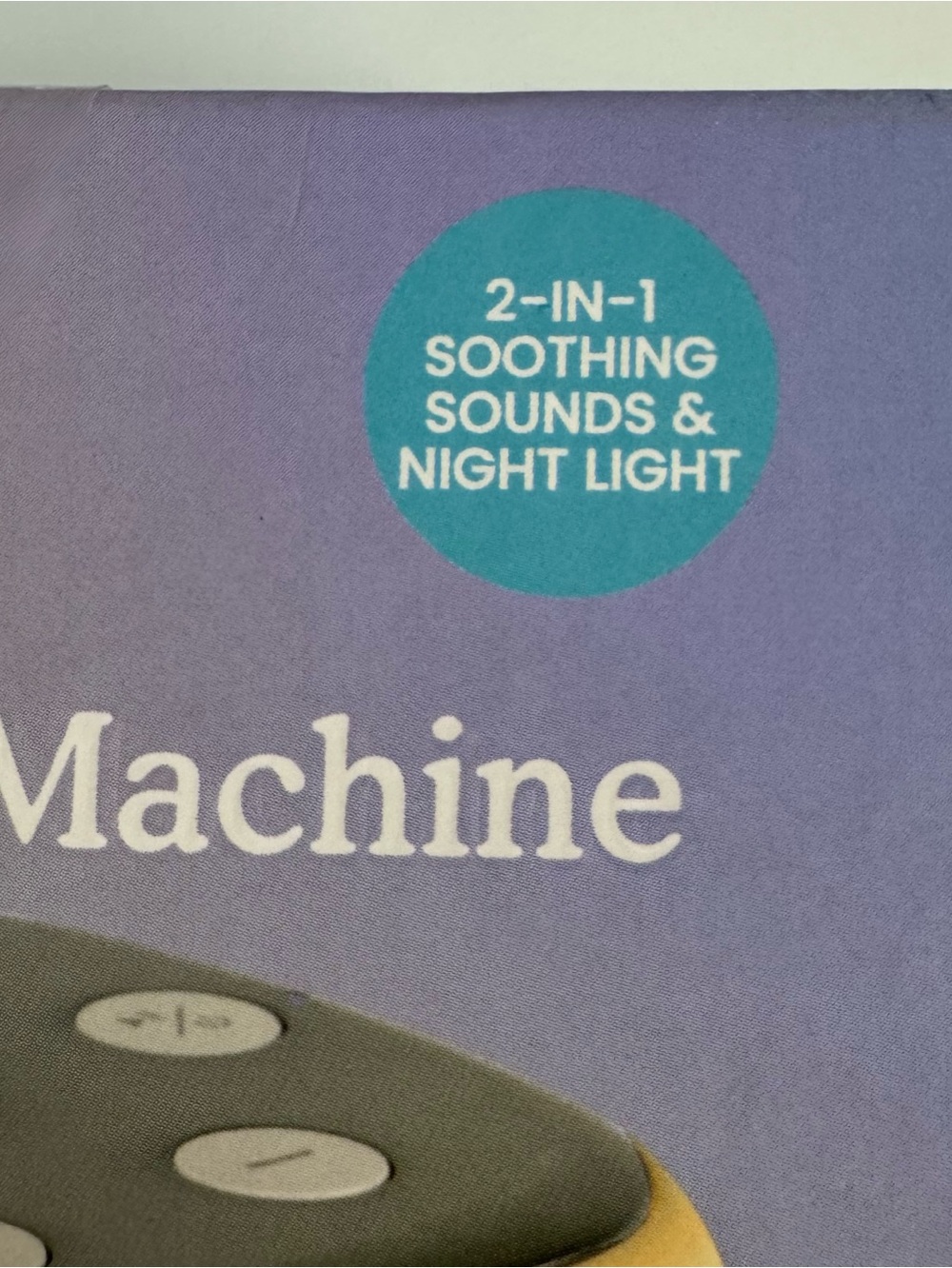 Brookstone Calm Tone Sound Machine Nightlight White Noise NWT - Picture 9 of 12